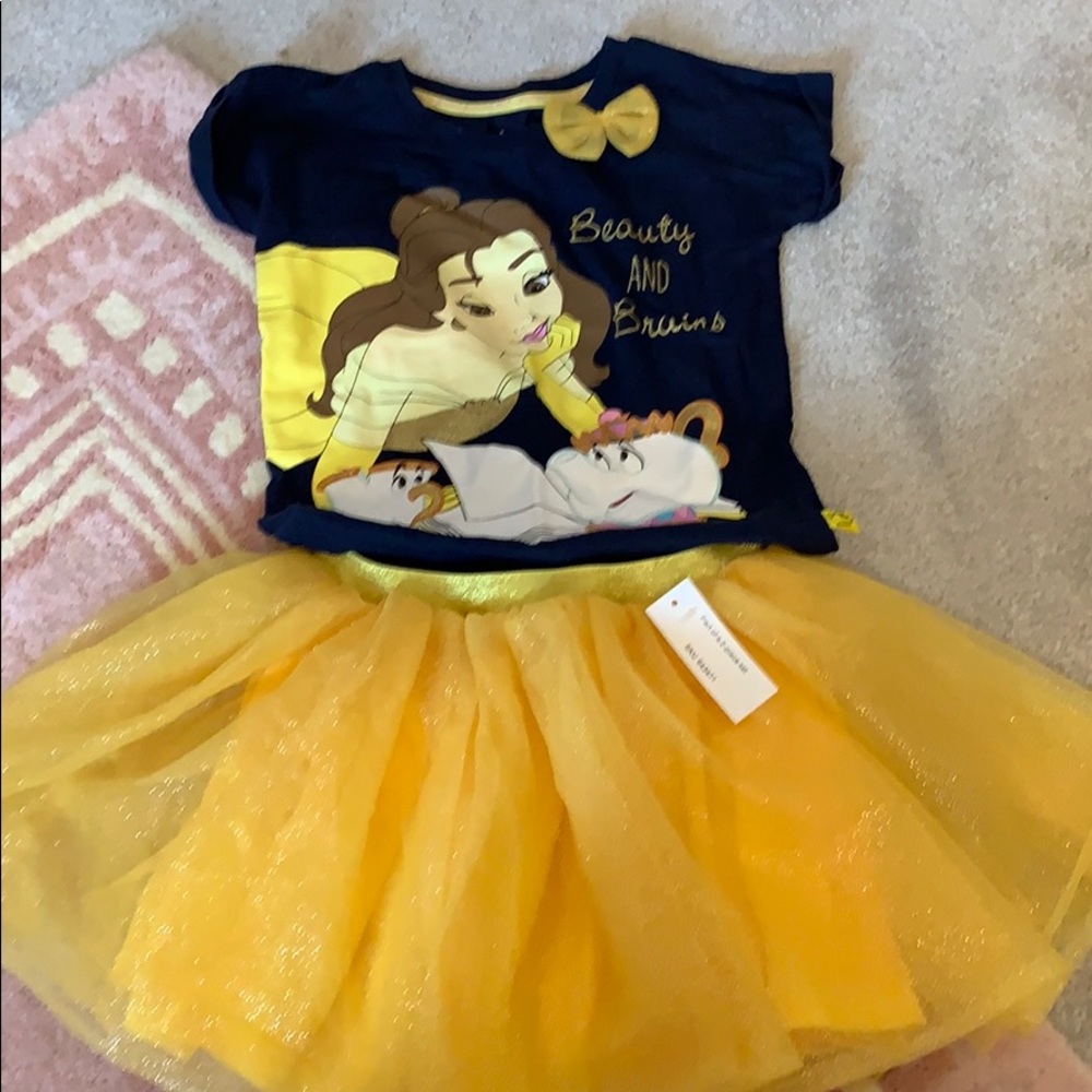 NWT Belle/Beauty and the Beast Set